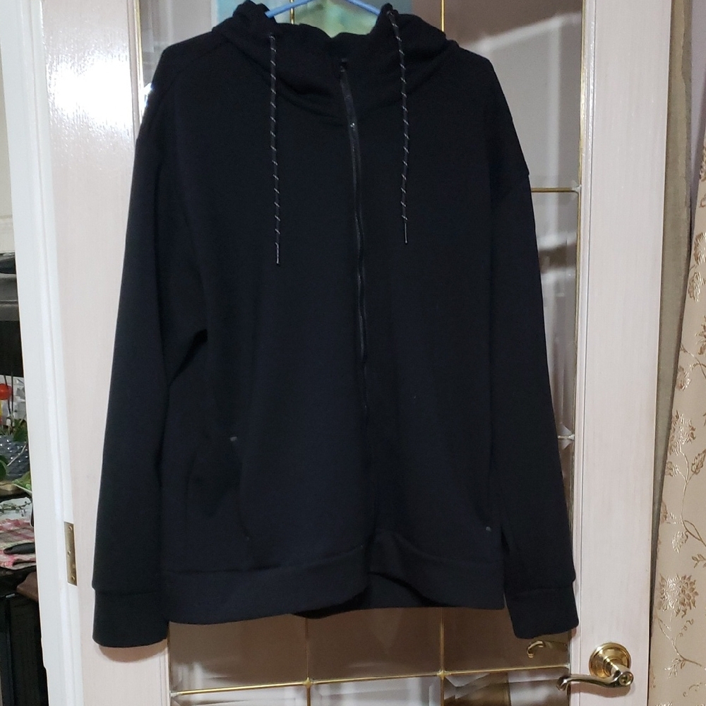 Cory Vines Full Zip Hoodie Jacket Men’s Sz XL With Pockets Black. Pre-owned.